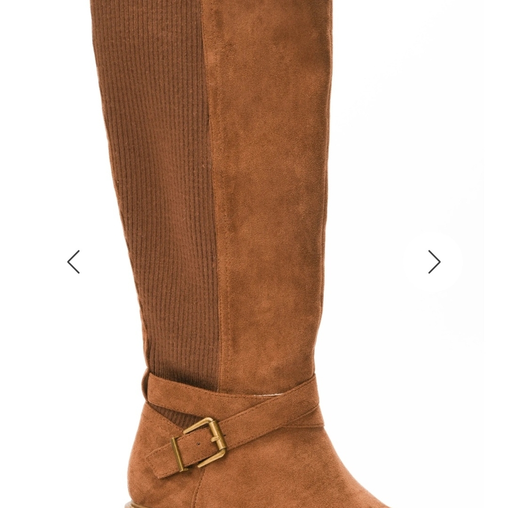 Corkys Tan Over the Knee Boots